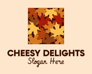 Autumn Maple Leaves logo design