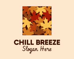 Autumn Maple Leaves logo design