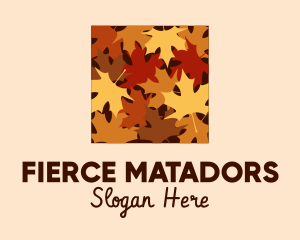 Autumn Maple Leaves logo design