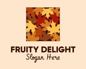 Autumn Maple Leaves logo design