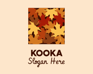 Autumn Maple Leaves logo design