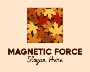 Autumn Maple Leaves logo design