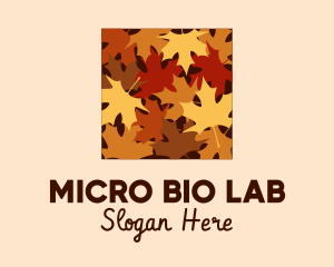 Autumn Maple Leaves logo design