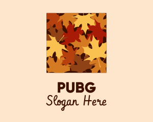 Organic - Autumn Maple Leaves logo design