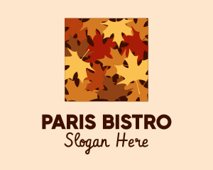 Autumn Maple Leaves logo design