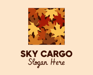 Autumn Maple Leaves logo design