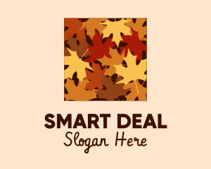 Autumn Maple Leaves logo design