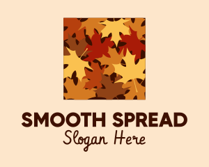 Autumn Maple Leaves logo design