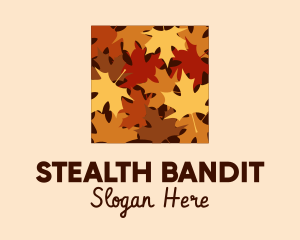 Autumn Maple Leaves logo design