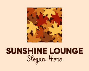 Autumn Maple Leaves logo design