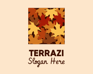 Autumn Maple Leaves logo design