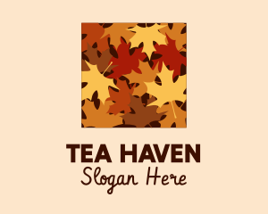 Autumn Maple Leaves logo design