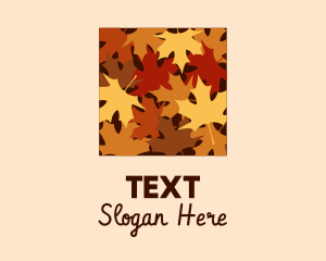 Autumn Maple Leaves logo design