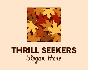 Autumn Maple Leaves logo design