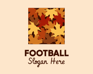 Autumn Maple Leaves logo design