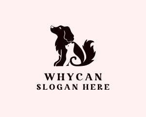 Pet Shop - Cat Dog Veterinary logo design