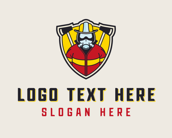 Safety - Fire Safety Fireman logo design