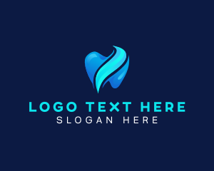 Tooth Cleaning - Dentistry Tooth Dental logo design