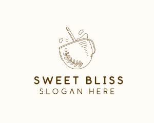 Sweet Dessert Bakeshop logo design