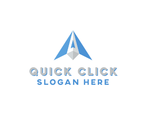 Click - Blue Arrow Aviation logo design
