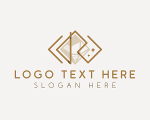 Glam - Luxury Gemstone Boutique logo design