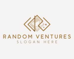 Luxury Gemstone Boutique logo design