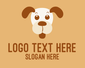 Head - Brown Dog Vet logo design