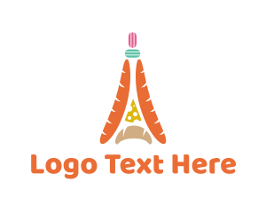 Carb - French Bread Bakery logo design