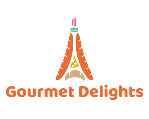 French Bread Bakery logo design