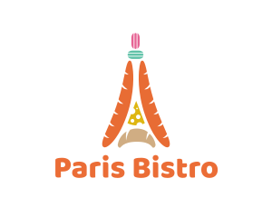 French Bread Bakery logo design