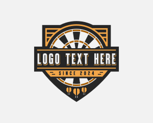 Disc Golf - Darts Championship League logo design