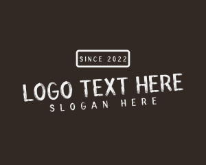 Novelty Store - Retro Stamp Clothing logo design