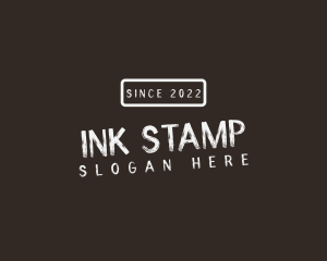 Retro Stamp Clothing logo design