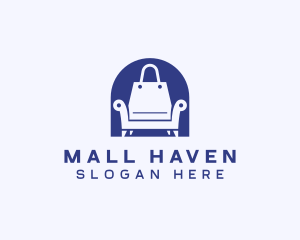 Chair Shopping Bag logo design