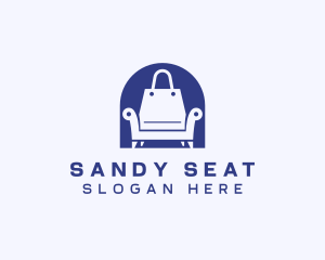 Chair Shopping Bag logo design