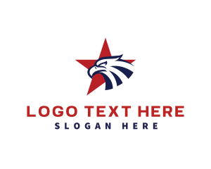 Bald Eagle - Eagle Star Patriot logo design