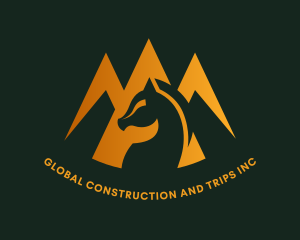 Pony - Mountain Adventure Horse logo design