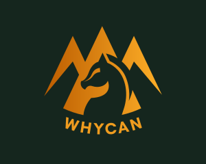 Trek - Mountain Adventure Horse logo design