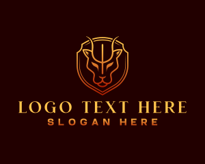 Hunter - Psychology Tiger Agency logo design
