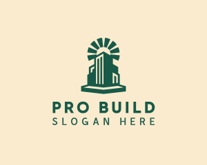 Building Property Realtor logo design