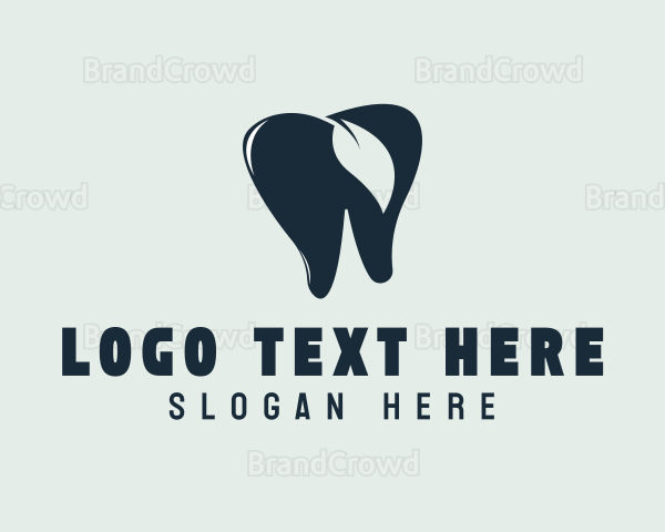 Blue Eco Tooth Logo