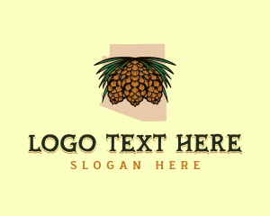 Outdoor - Organic Pinecone  Arizona logo design