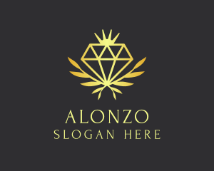 Luxury Diamond Jewelry logo design