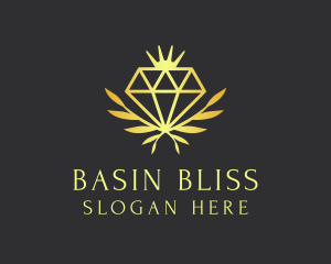 Luxury Diamond Jewelry logo design