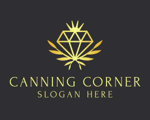 Luxury Diamond Jewelry logo design