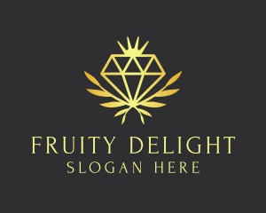 Luxury Diamond Jewelry logo design