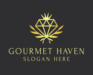 Luxury Diamond Jewelry logo design