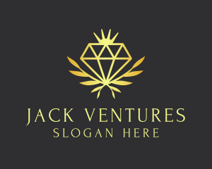 Luxury Diamond Jewelry logo design