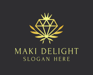 Luxury Diamond Jewelry logo design