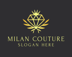 Luxury Diamond Jewelry logo design